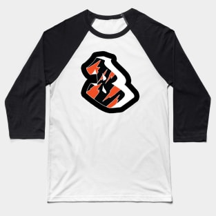 Cincinnati Bengals B! Baseball T-Shirt